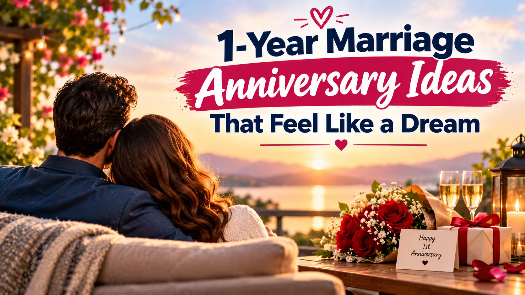 1-Year Marriage Anniversary Ideas That Feel