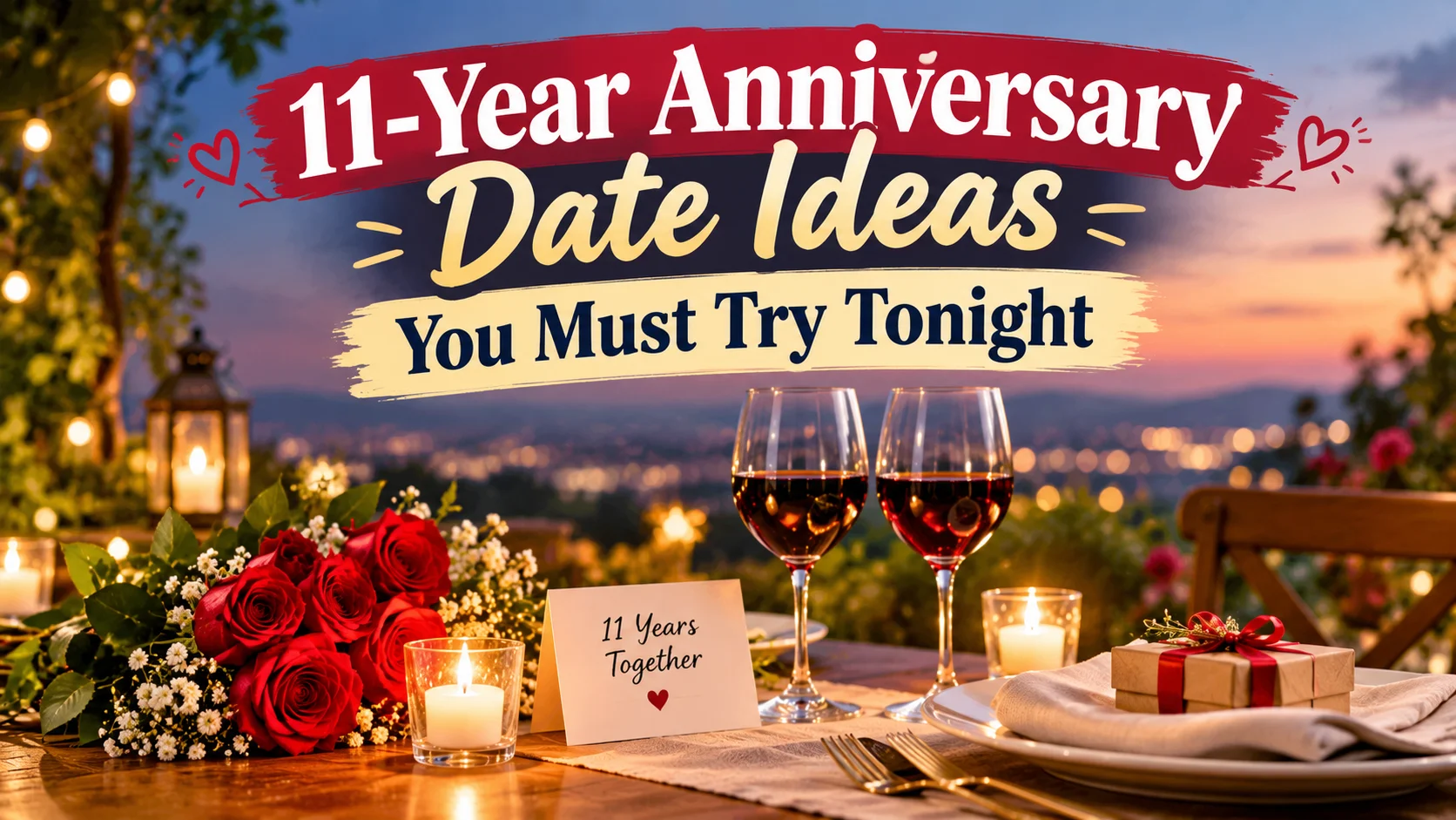 11-Year Anniversary Date Ideas You Must Try Tonight