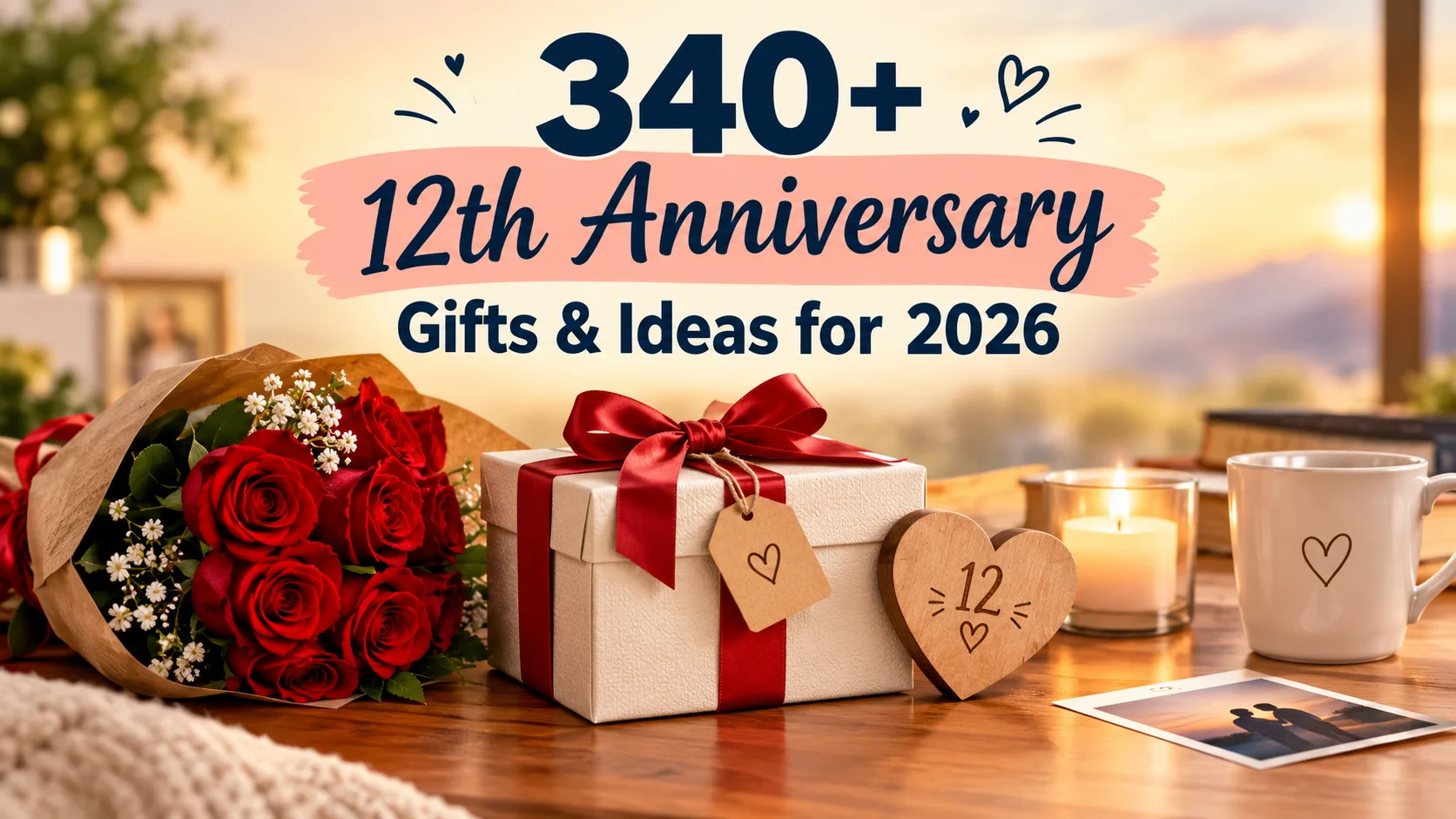12th Anniversary Gifts & Ideas for 2026