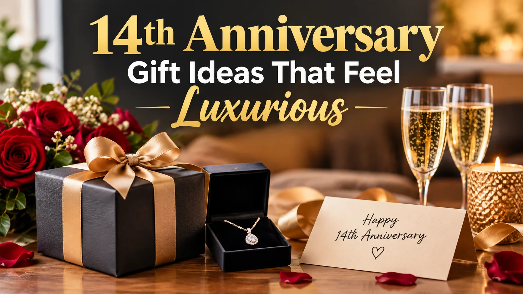 14th Anniversary Gift Ideas That Feel Luxurious