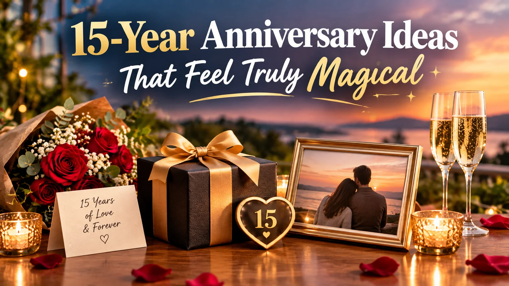 15-Year Anniversary Ideas That Feel Truly Magical