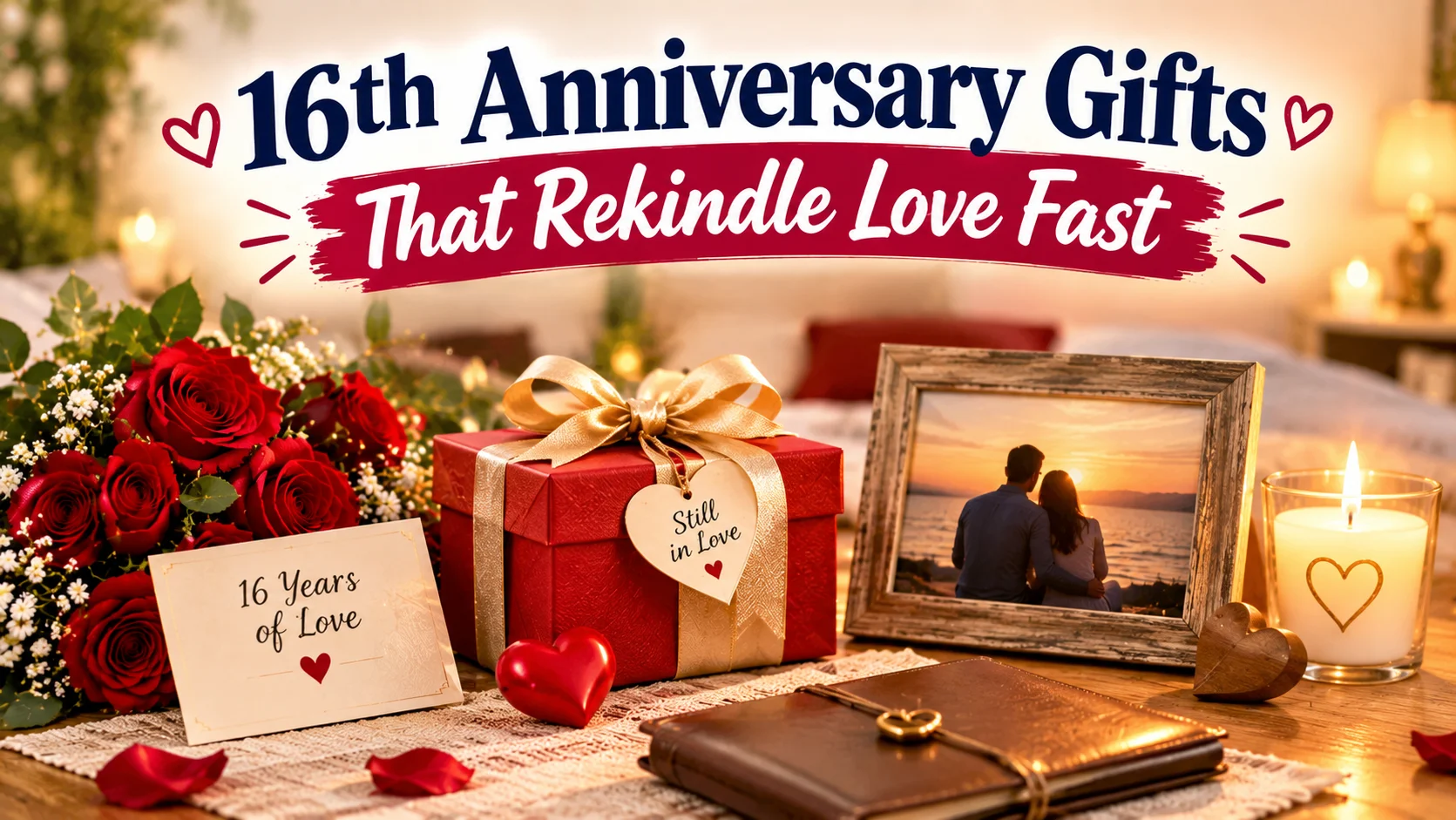 16th Anniversary Gifts That Rekindle Love Fast