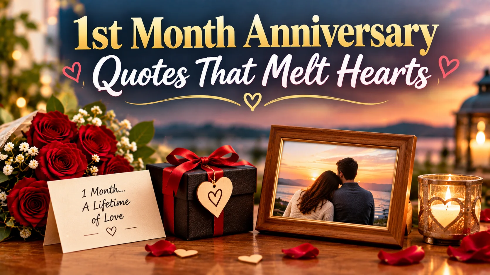 1st Month Anniversary Quotes That Melt Hearts