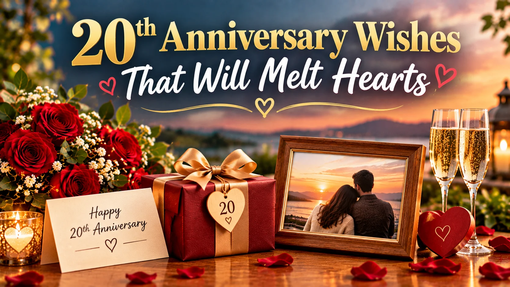 20th Anniversary Wishes That Will Melt Hearts