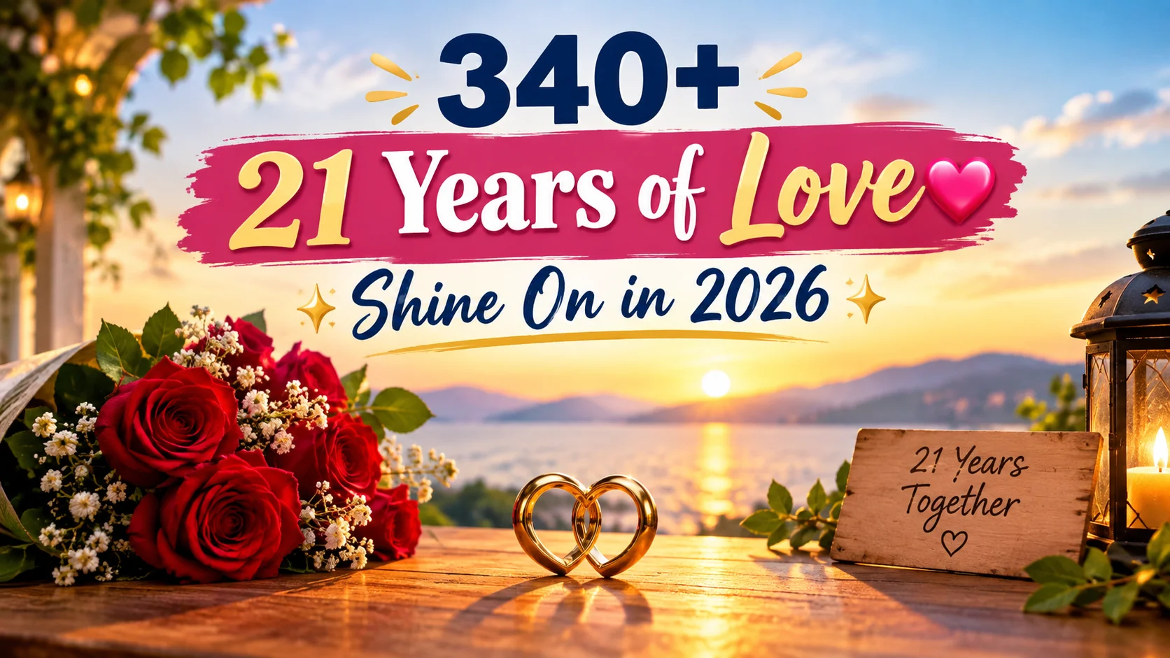 21 Years of Love 💖 Shine On in 2026