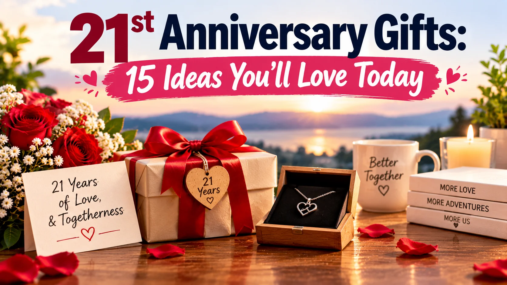 21st Anniversary Gifts: 15 Ideas You’ll Love Today