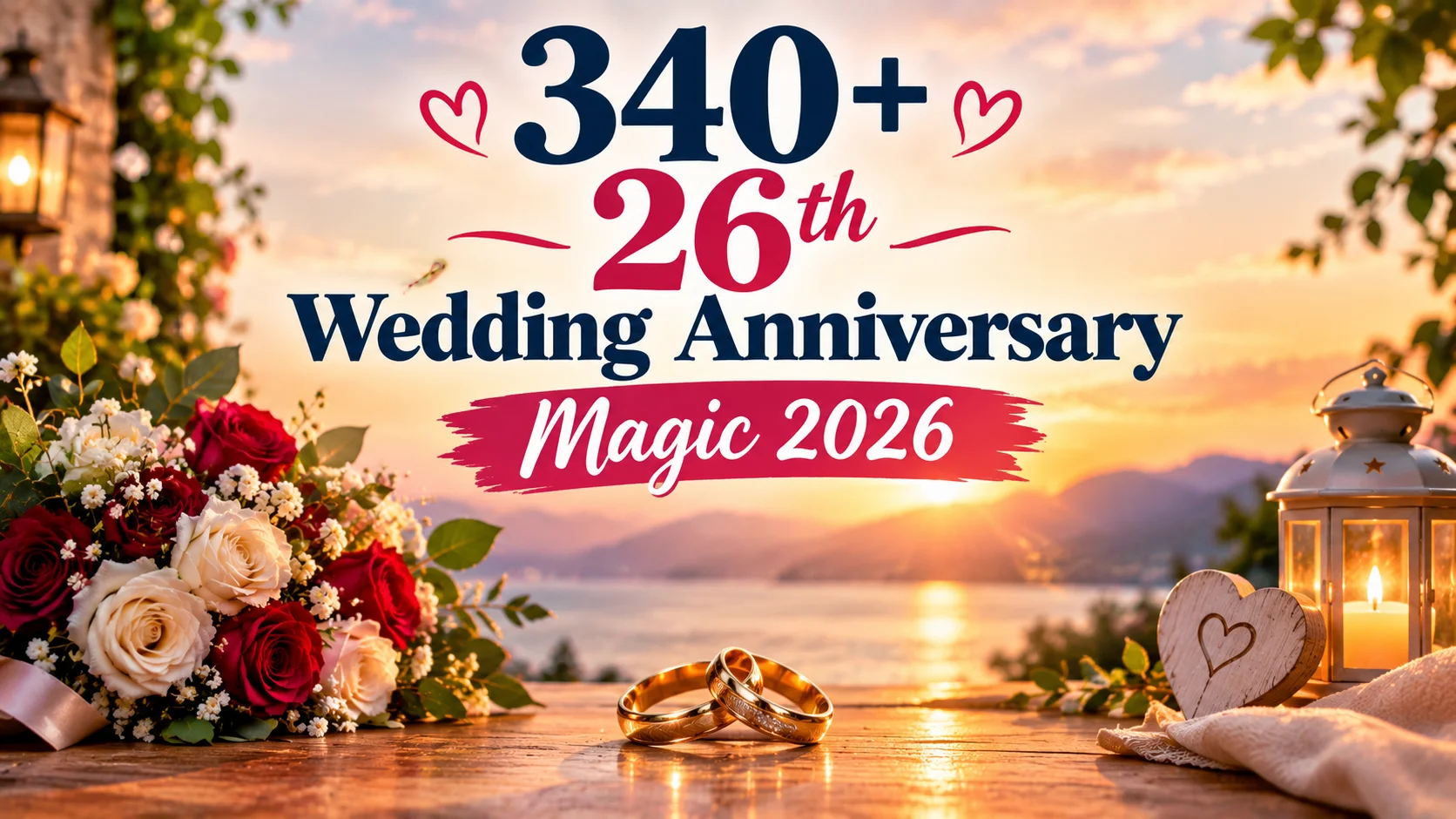 26th Wedding Anniversary Magic 2026
