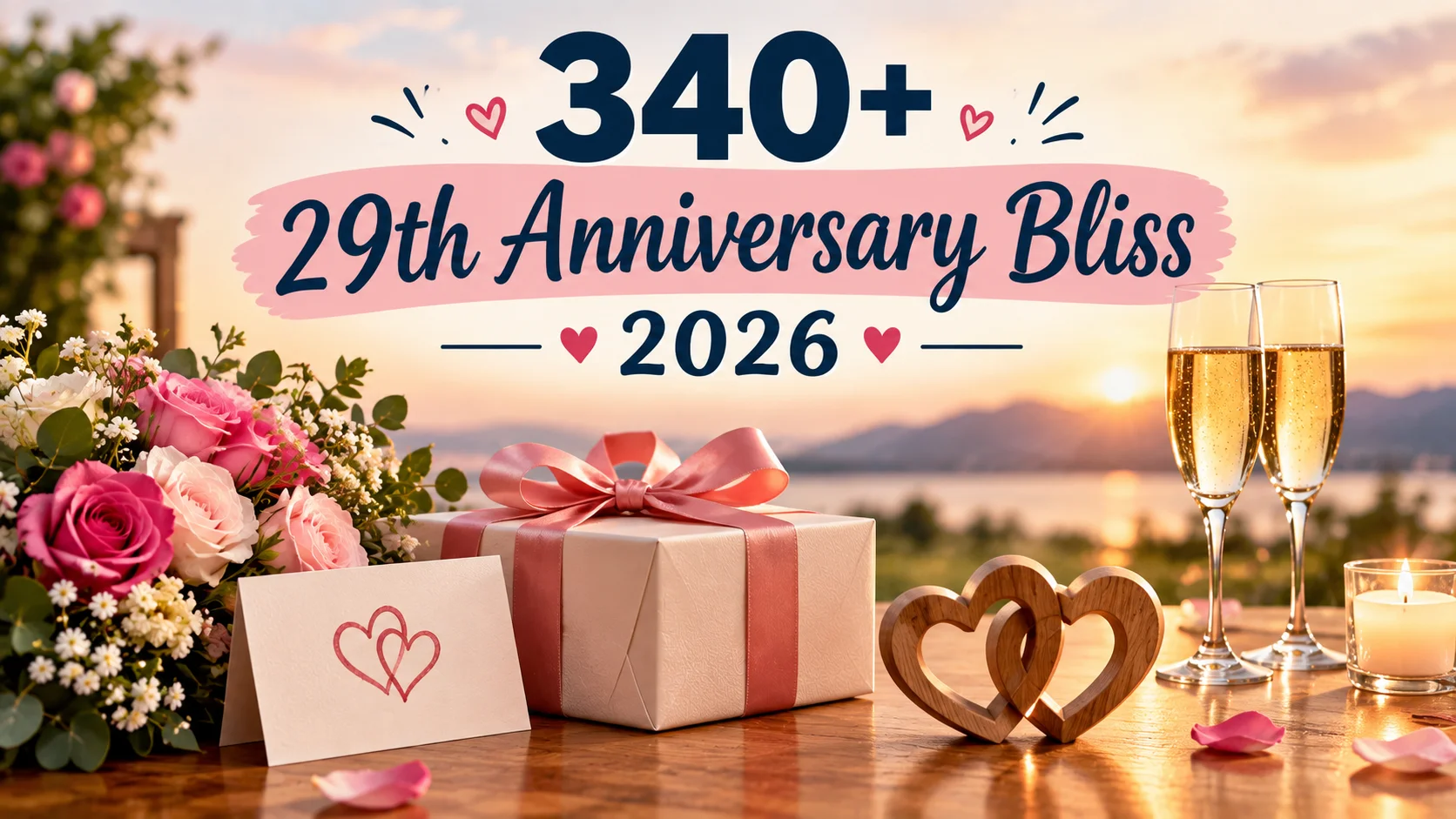 29th Anniversary Bliss 🌸 2026