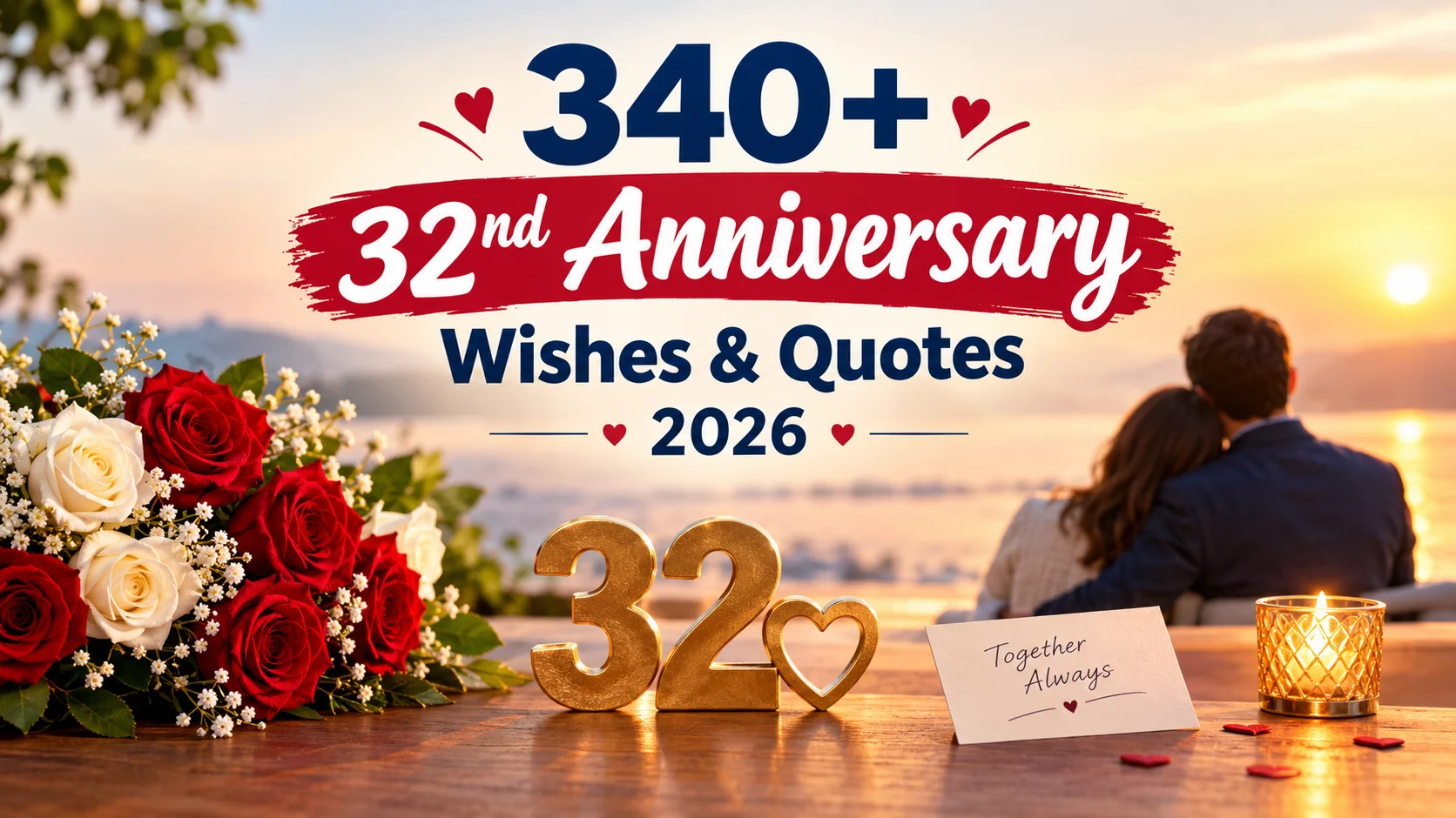 32nd Anniversary Wishes & Quotes 2026