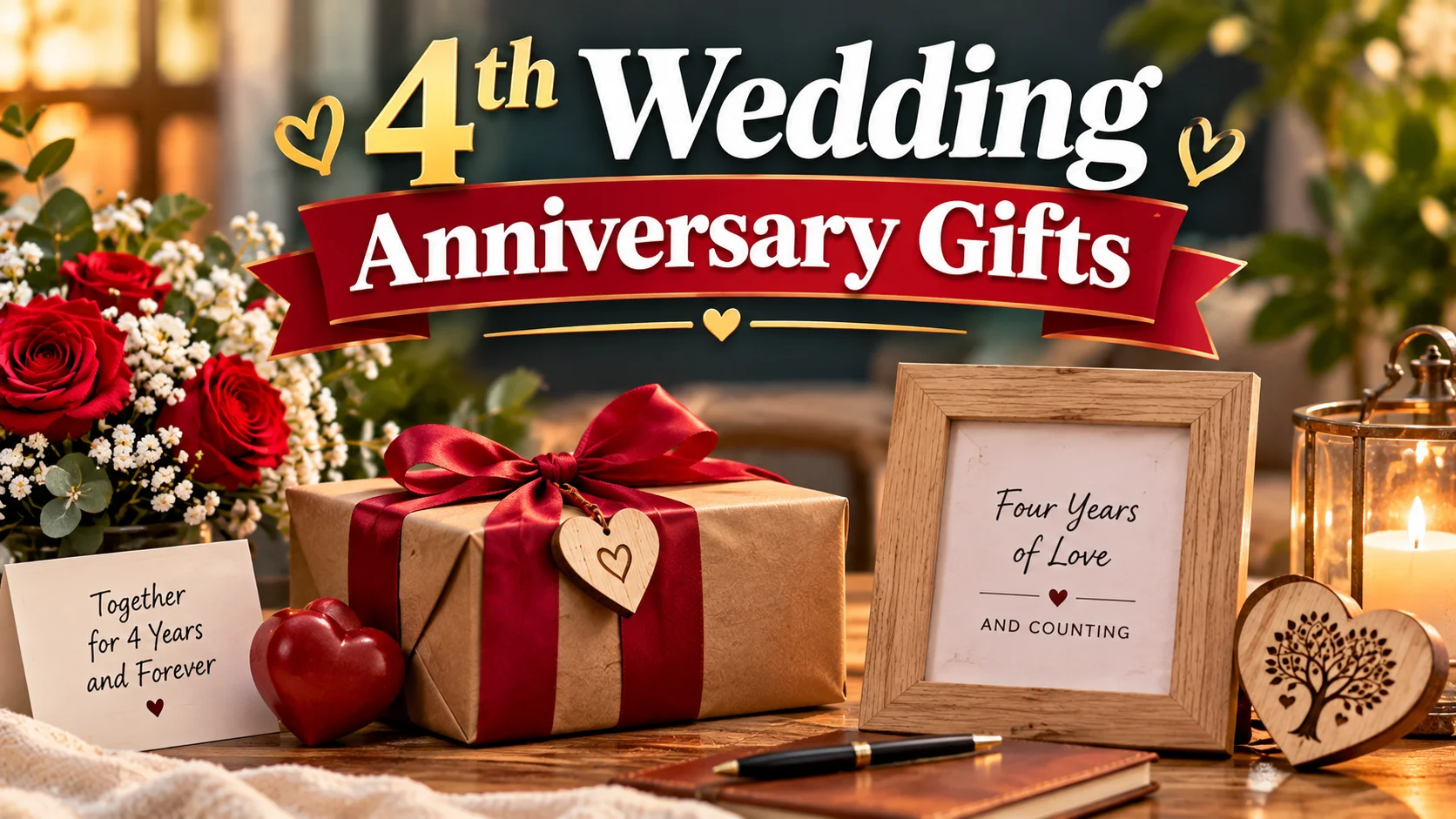 4th Wedding Anniversary Gifts