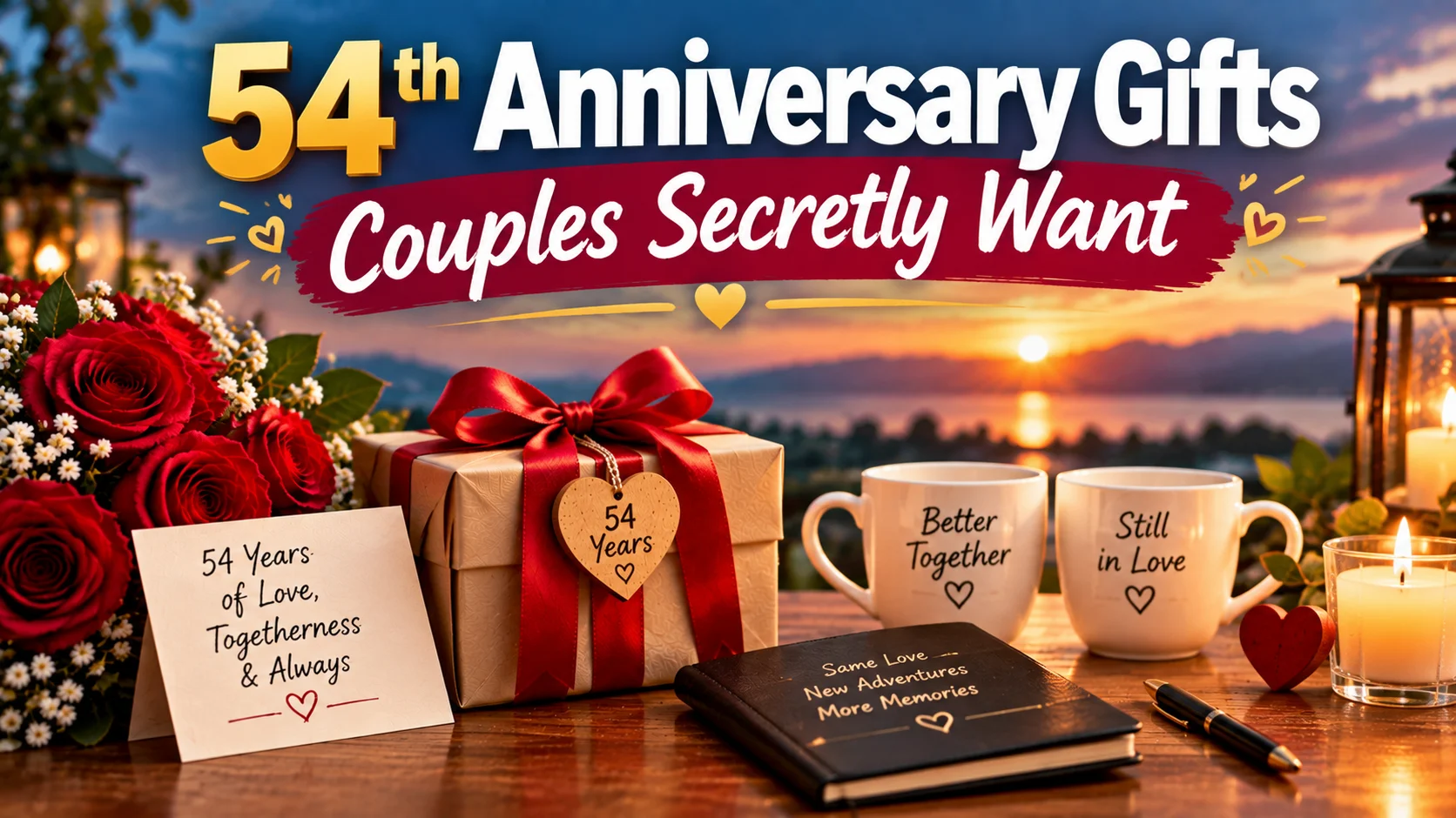 54th Anniversary Gifts Couples Secretly Want
