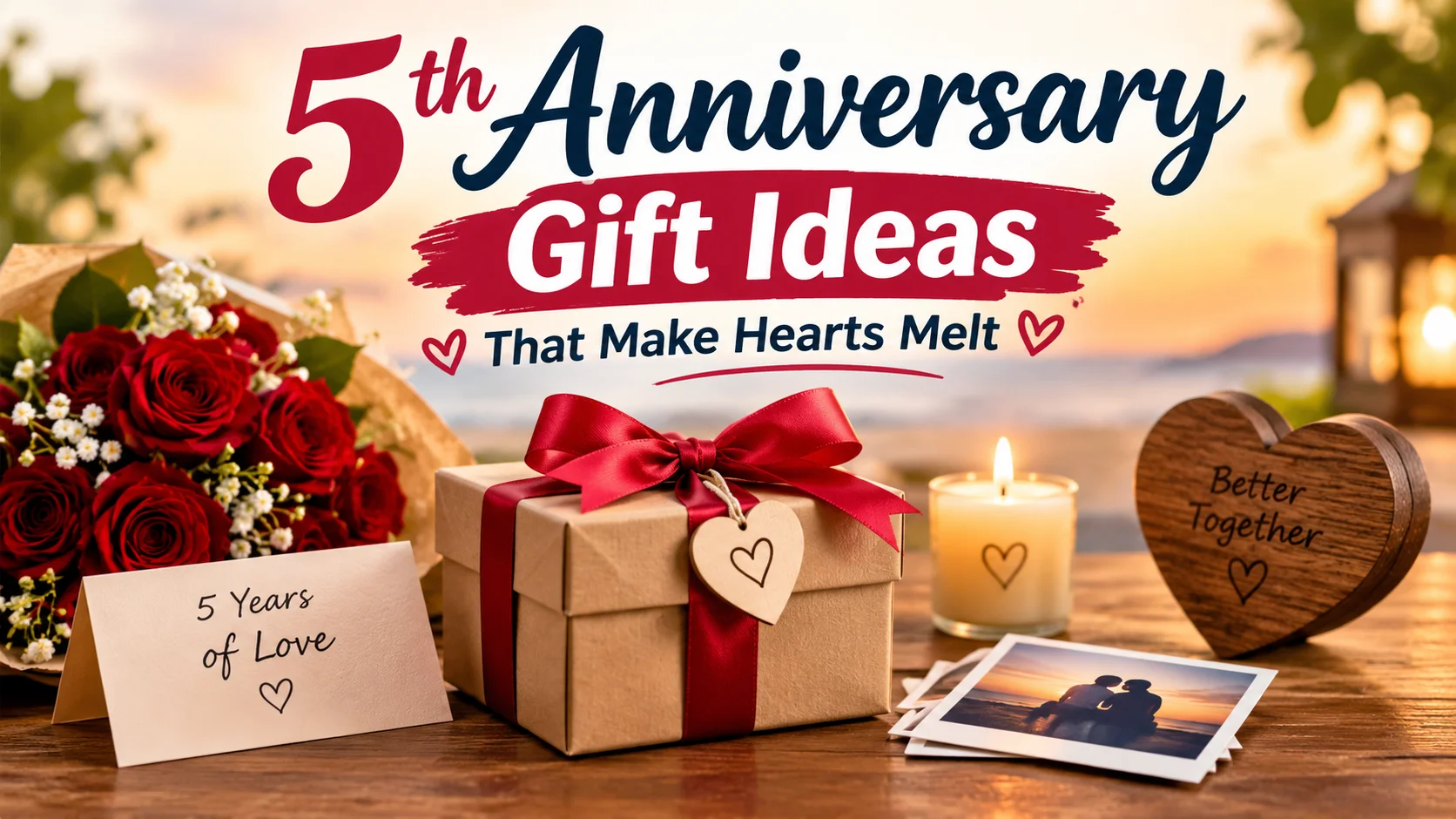 5th Anniversary Gift Ideas That Make Hearts Melt