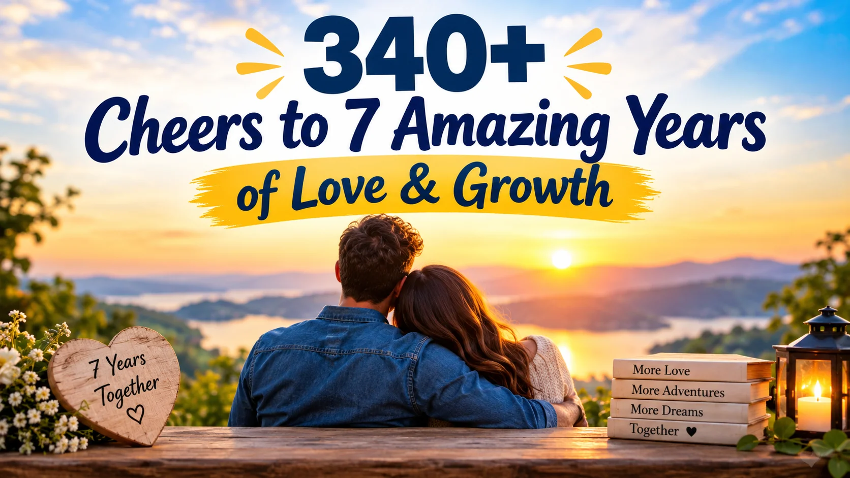 Cheers to 7 Amazing Years of Love & Growth 