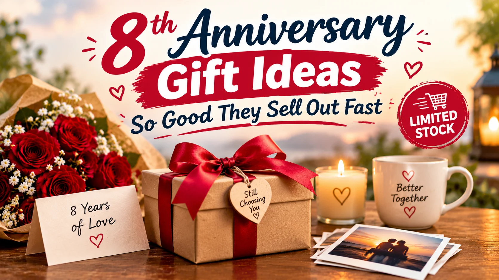 8th Anniversary Gift Ideas So Good They Sell Out Fast