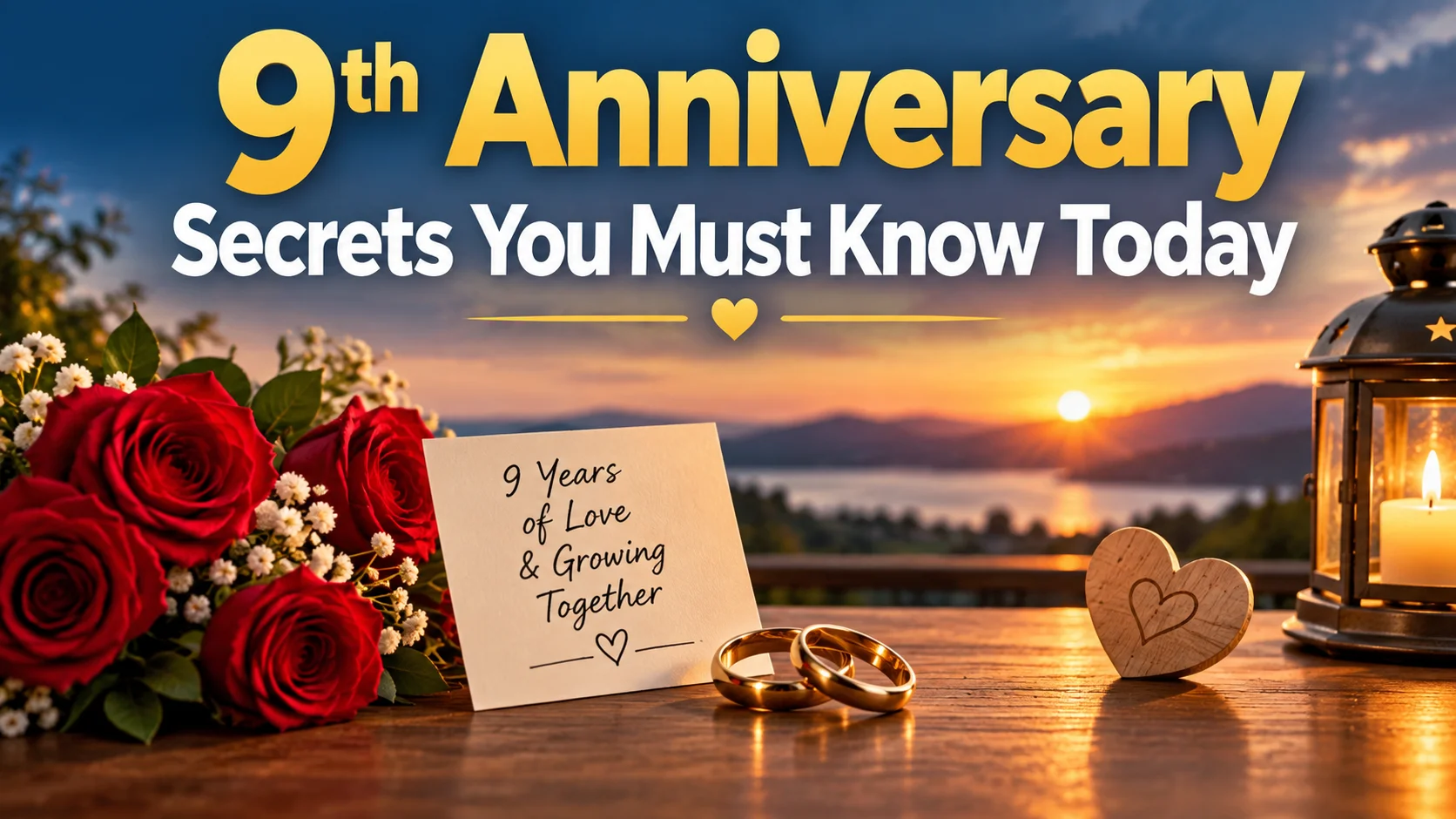 9th Anniversary Secrets You Must Know Today