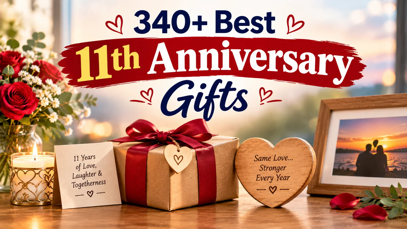 Best 11th Anniversary Gifts 