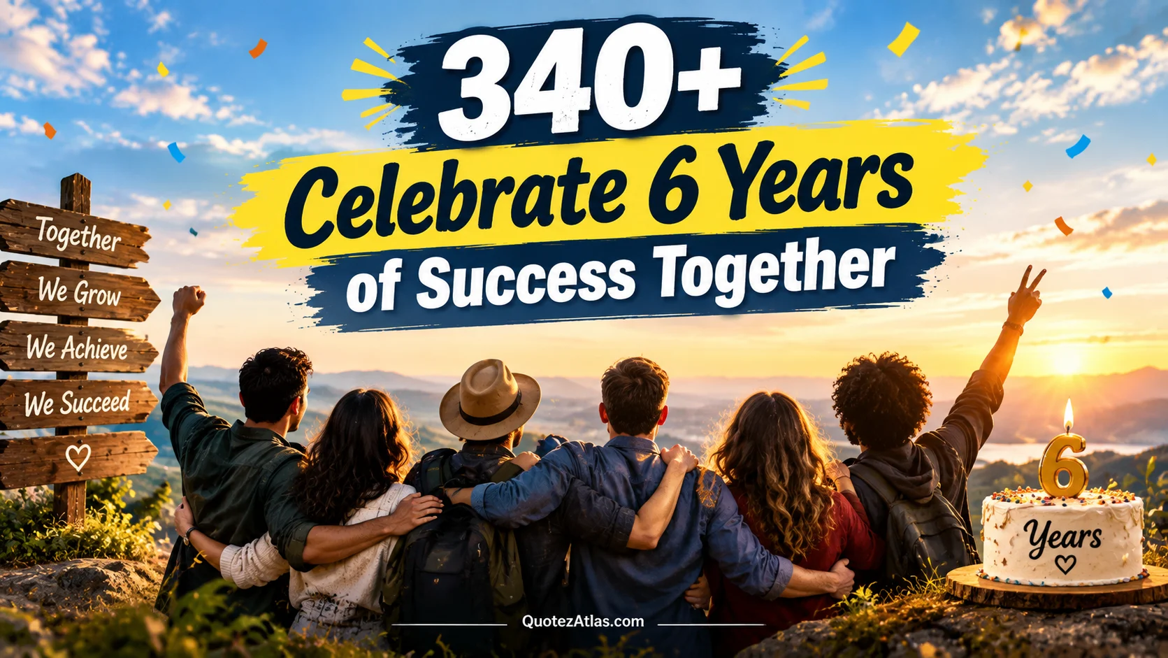 Celebrate 6 Years of Success Together