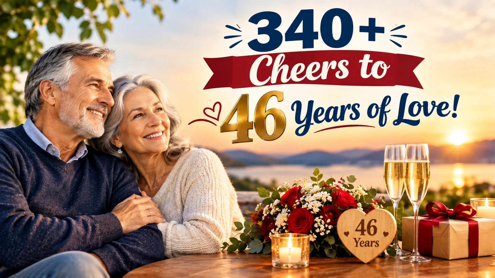 Cheers to 46 Years of Love! 