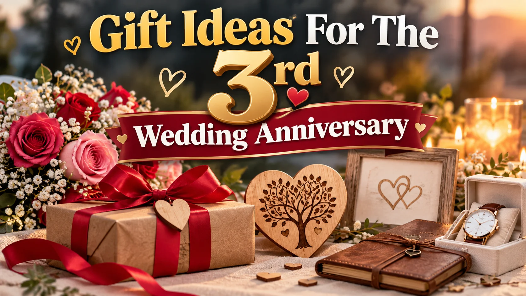 Gift Ideas For The 3rd Wedding Anniversary