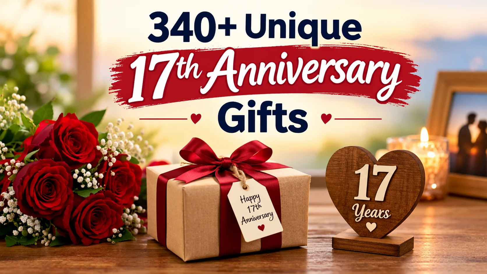 Unique 17th Anniversary Gifts 