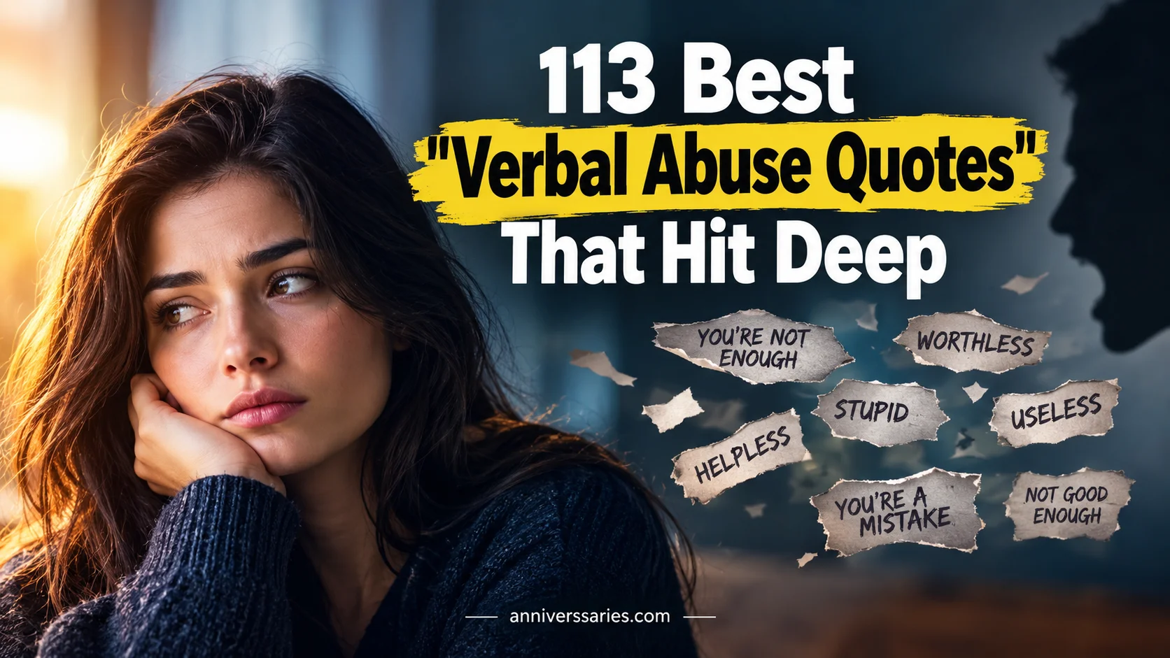 Best "Verbal Abuse Quotes" That Hit Deep