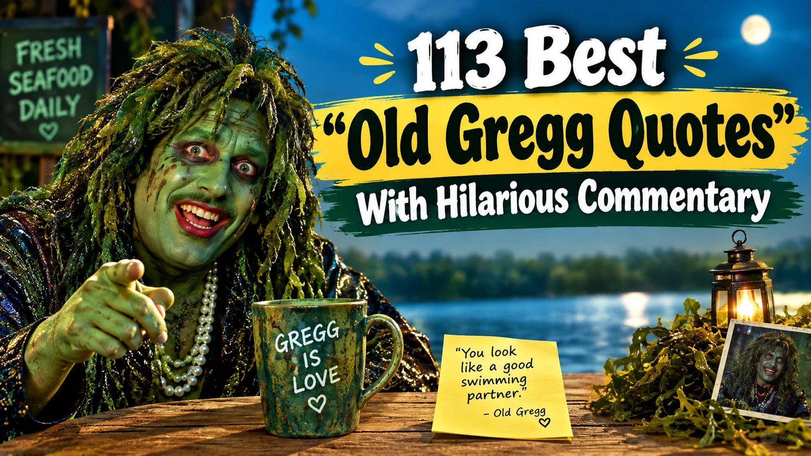 Best "Old Gregg Quotes" With Hilarious Commentary